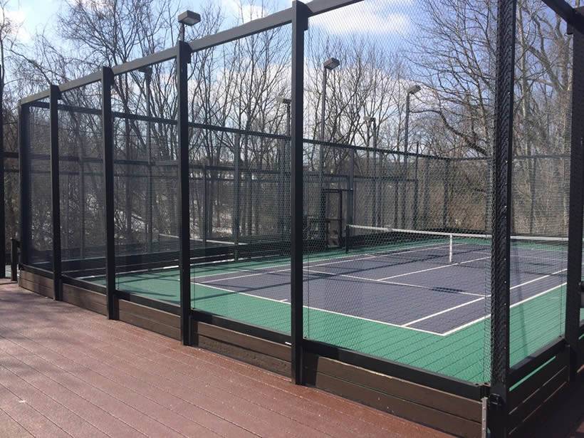 Paddle Game Played on Tennis Court Paddle Tennis Court Specifications